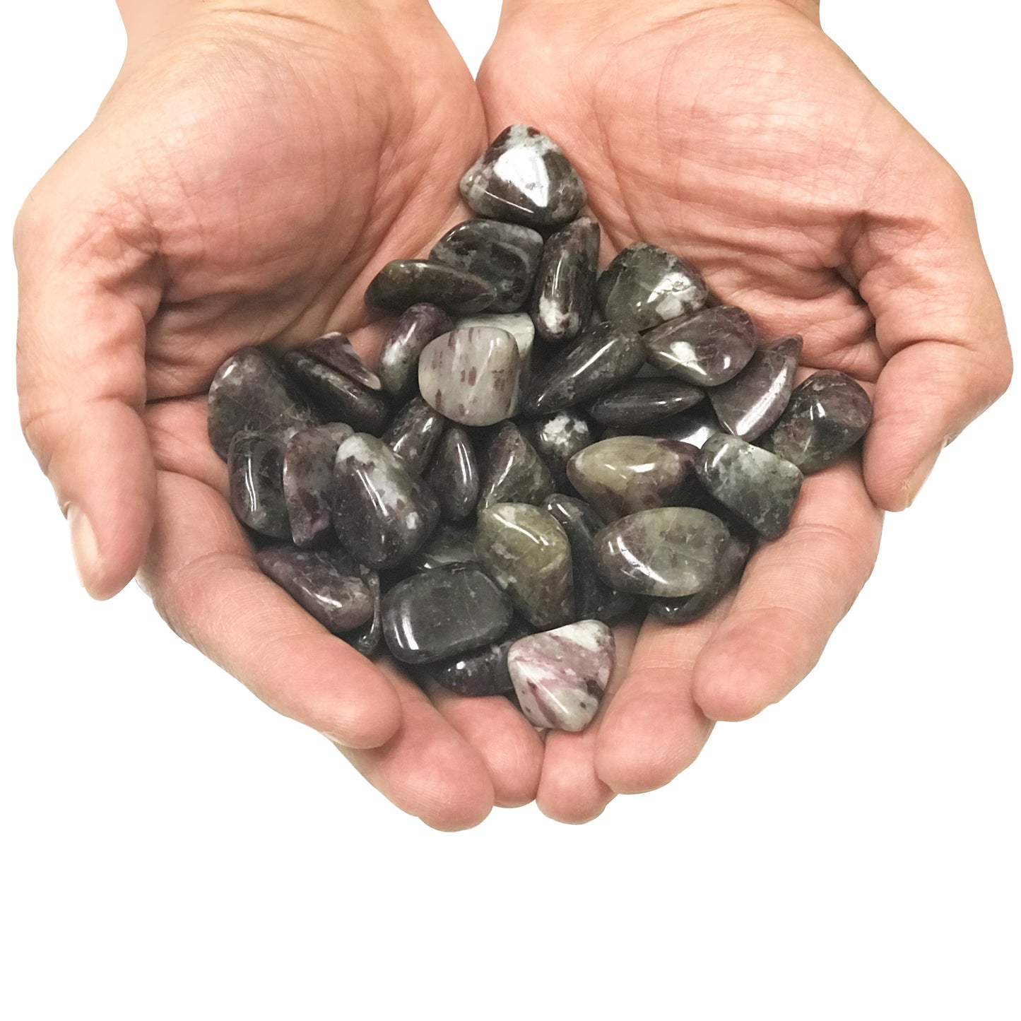 Natural Ruby Tourmaline Tumbled Stone - Gem Avenue