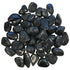 1 lb Natural Polished Black Tourmaline Gemstone Tumbled Stones Healing Crystals Bulk