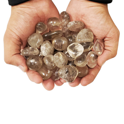 Smoky Quartz Tumbled Stone  Gemstone Crystal - Gem Avenue