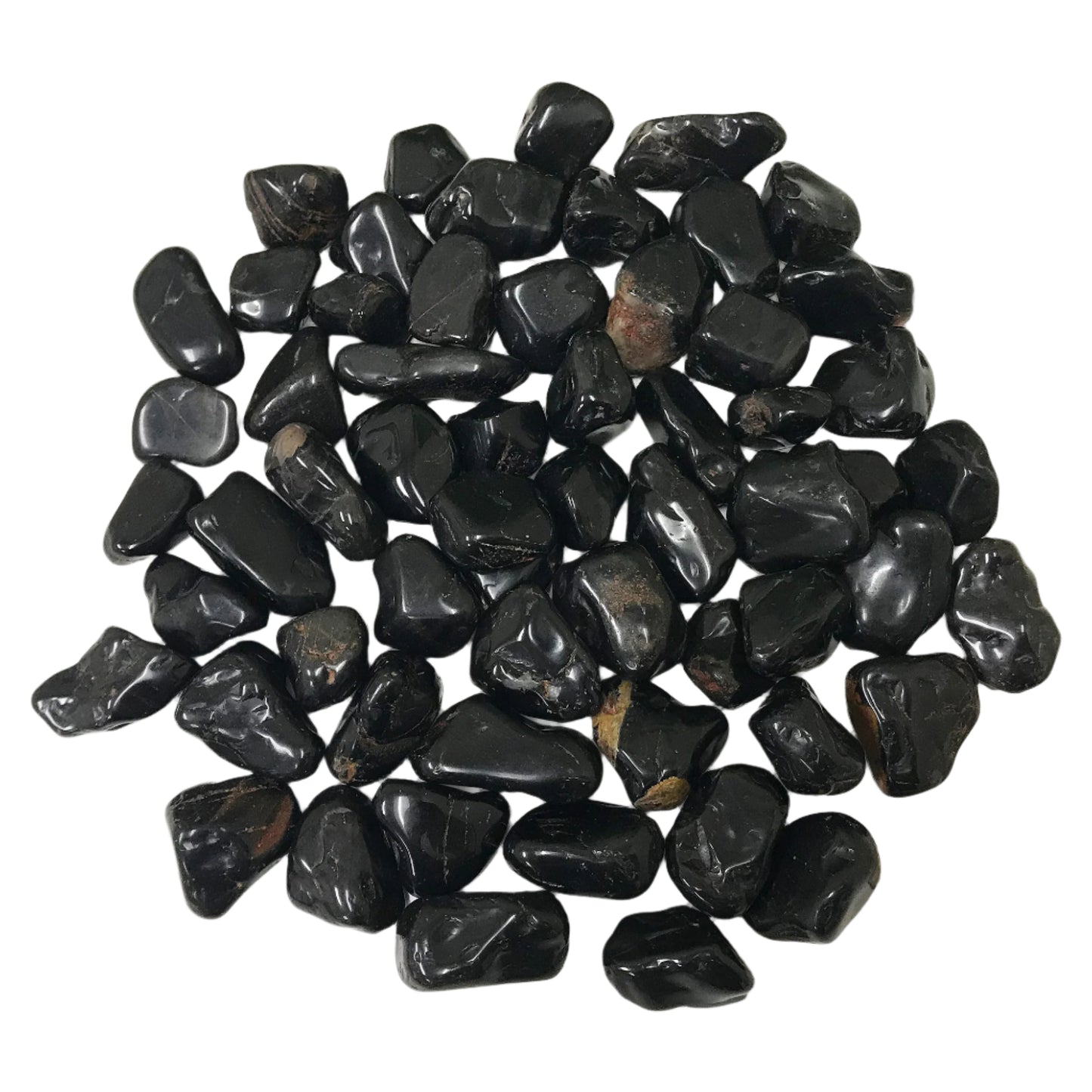 Black Onyx Tumbled Stone - Gem Avenue