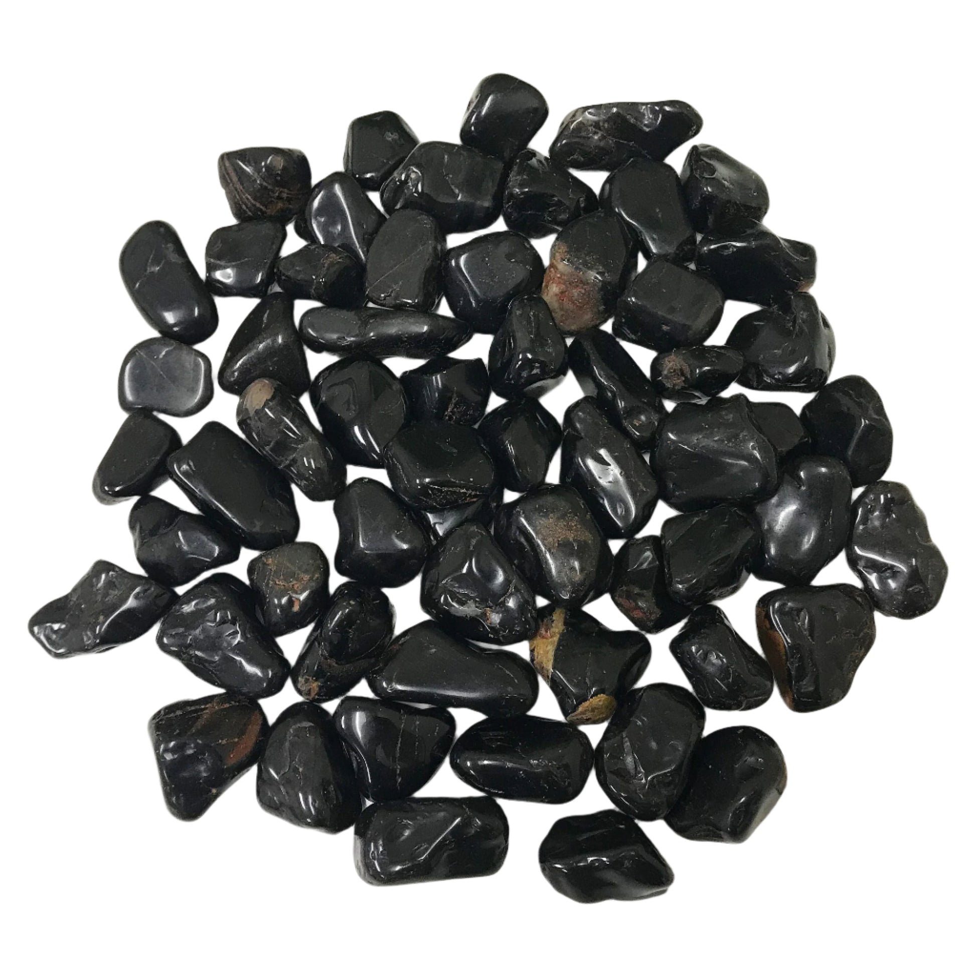 Black Onyx Tumbled Stone - Gem Avenue