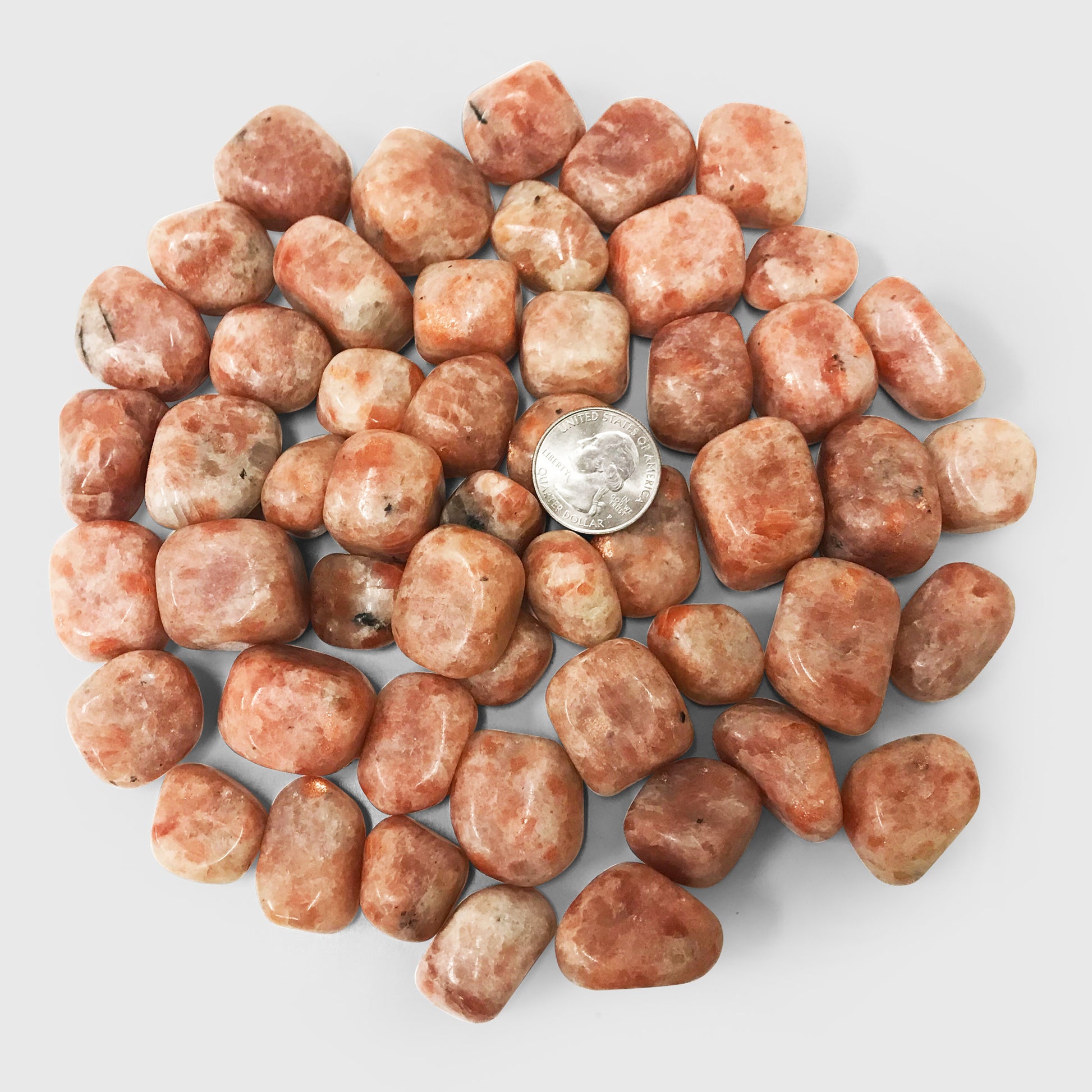 Sunstone Tumbled Stone Gemstone Crystal - Gem Avenue