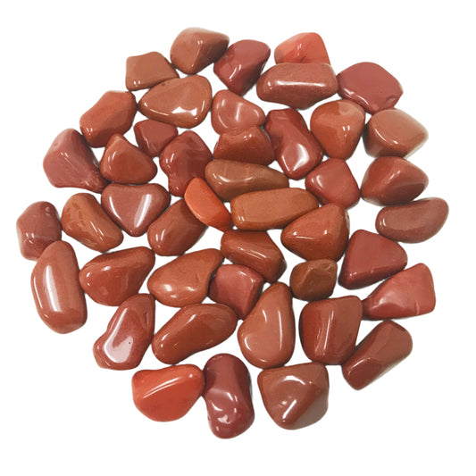 Red Jasper Tumbled Stone - Gem Avenue