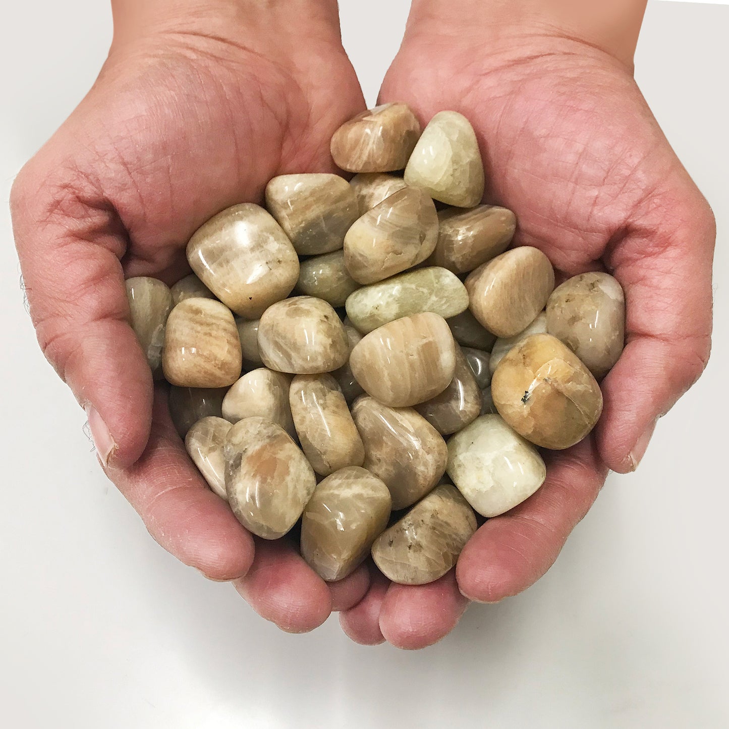 Moonstone Tumbled Stone Gemstone Crystal - Gem Avenue