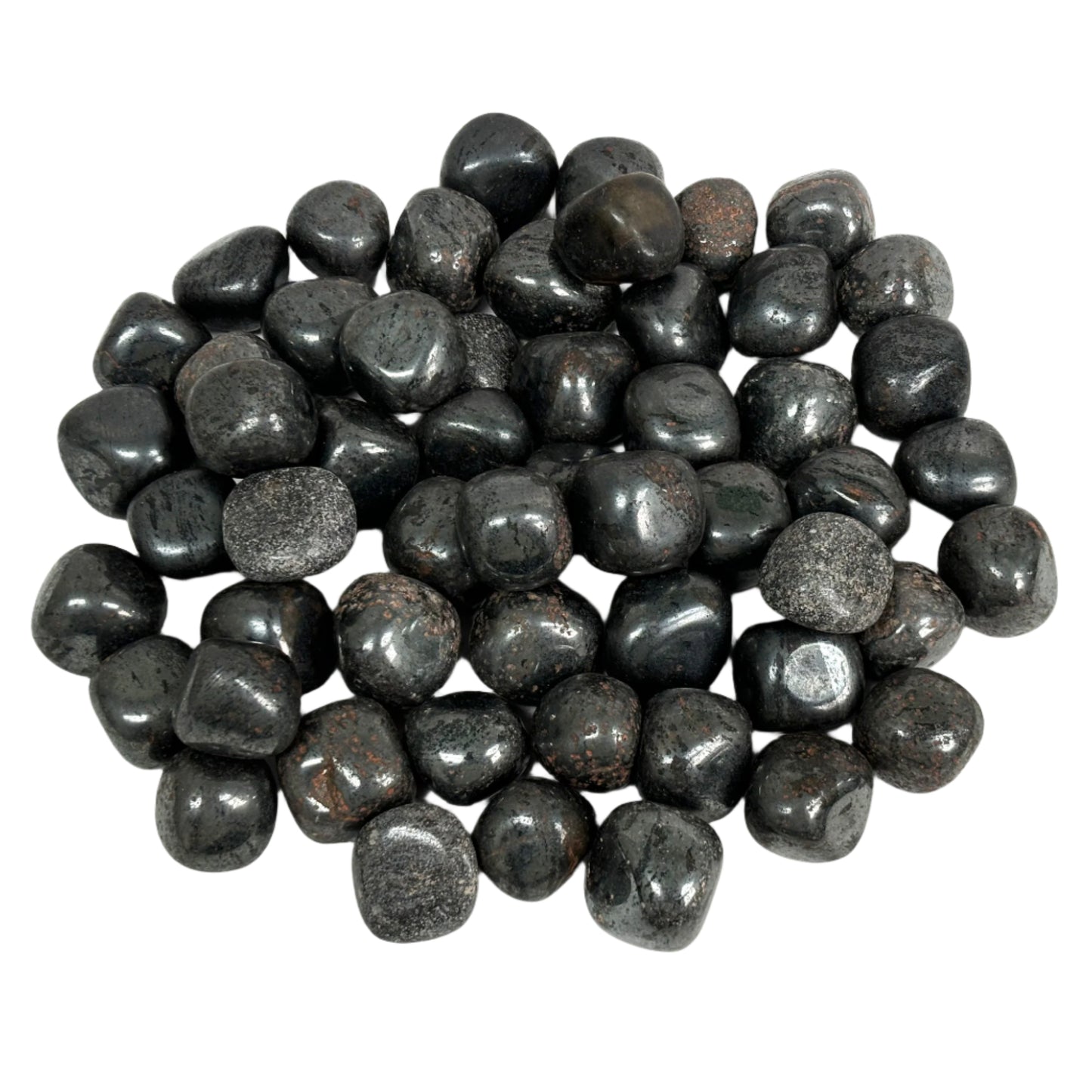 Hematite Tumbled Stone Gemstone Crystal - Gem Avenue