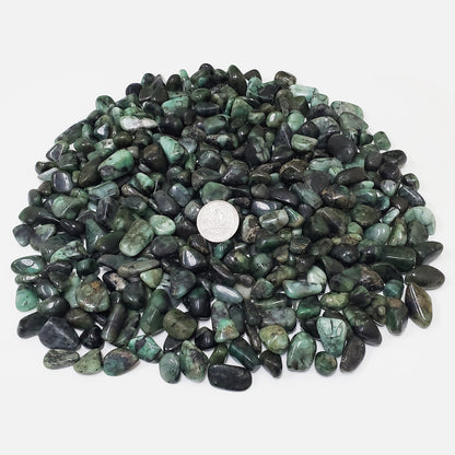 Emerald Tumbled Stone - Gem Avenue