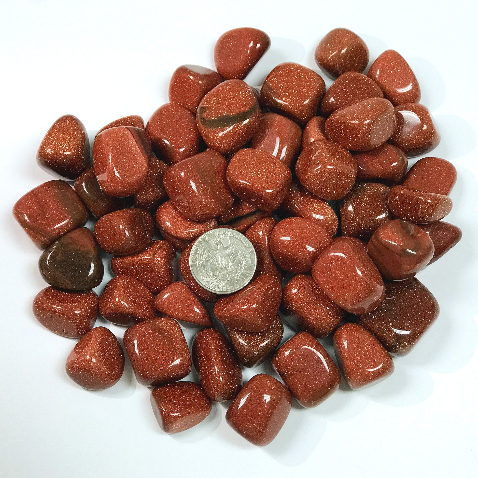 Goldstone Tumbled Stone - Gem Avenue