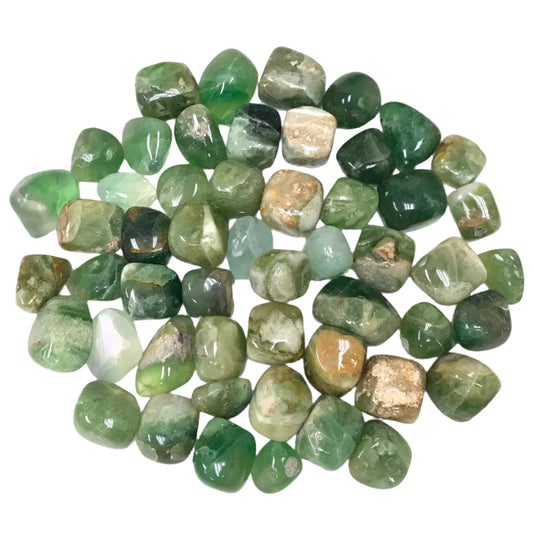Green Fluorite Tumbled Stone - Gem Avenue