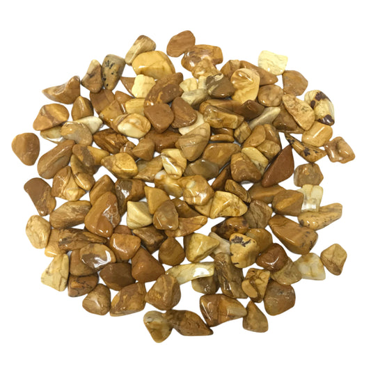 Yellow Jasper Tumbled Stone - Gem Avenue