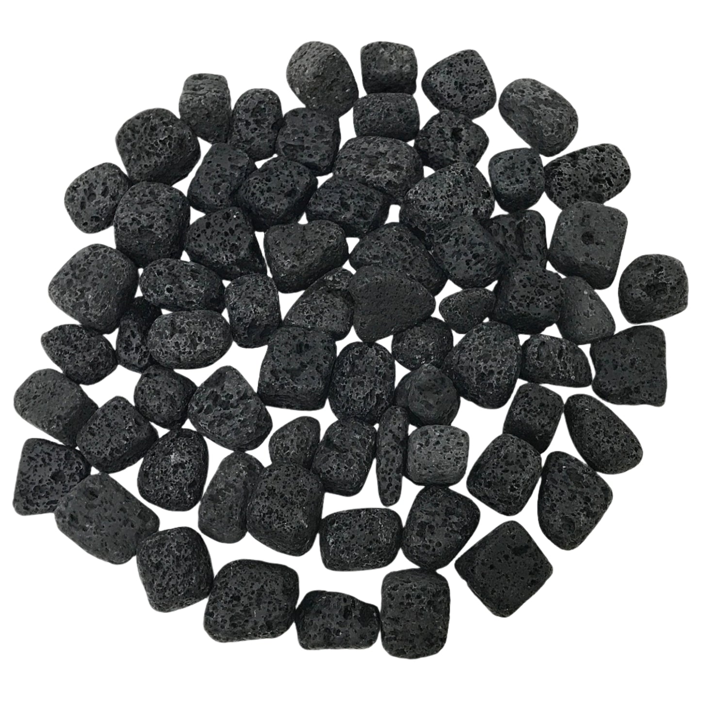 Lavastone Tumbled Stone Gemstone Crystal - Gem Avenue