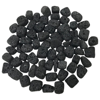 Lavastone Tumbled Stone Gemstone Crystal - Gem Avenue