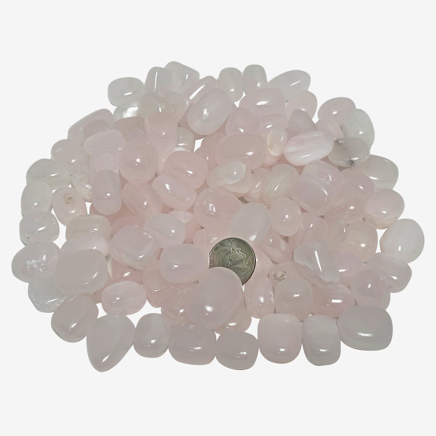 Natural Mangano Calcite Tumbled Gemstone Crystals - Gem Avenue
