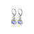 Handmade 925 Sterling Silver Austrian Crystal Earrings