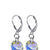 Handmade 925 Sterling Silver Austrian Crystal Earrings