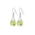 13mm Teardrop Shape Austrian Crystal Handmade 925 Sterling Silver Drop Earrings #GEG25