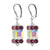 925 Sterling Silver Drop Earrings with Austrian Crystals