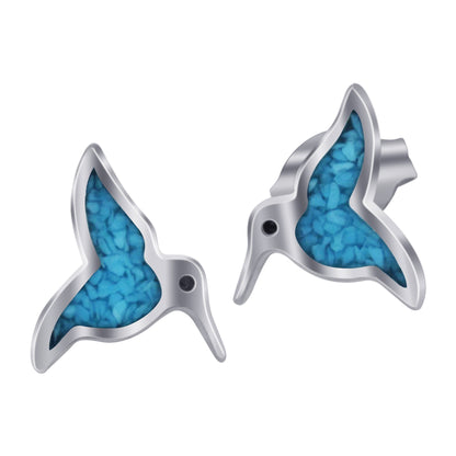 .925 Sterling Silver Southwestern Style Stud Earrings