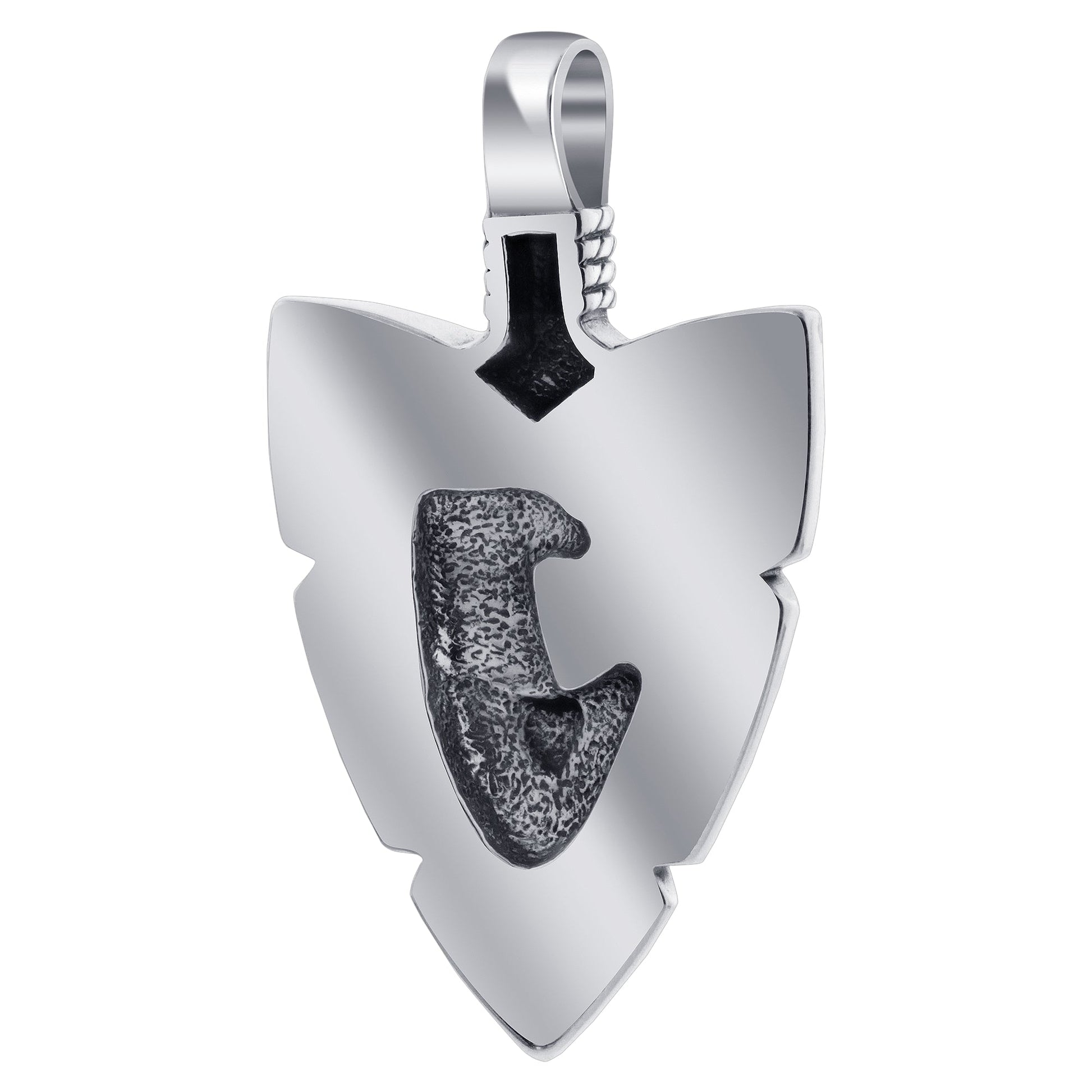 Eagle Turquoise Gemstone Southwestern Style 925 Sterling Silver Pendant - Gem Avenue
