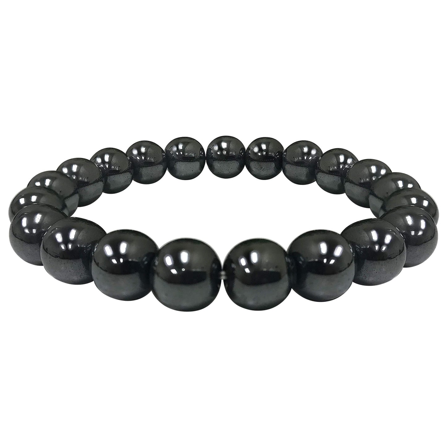 Simulated Bead Unisex Handmade Stretch Bracelet - Gem Avenue