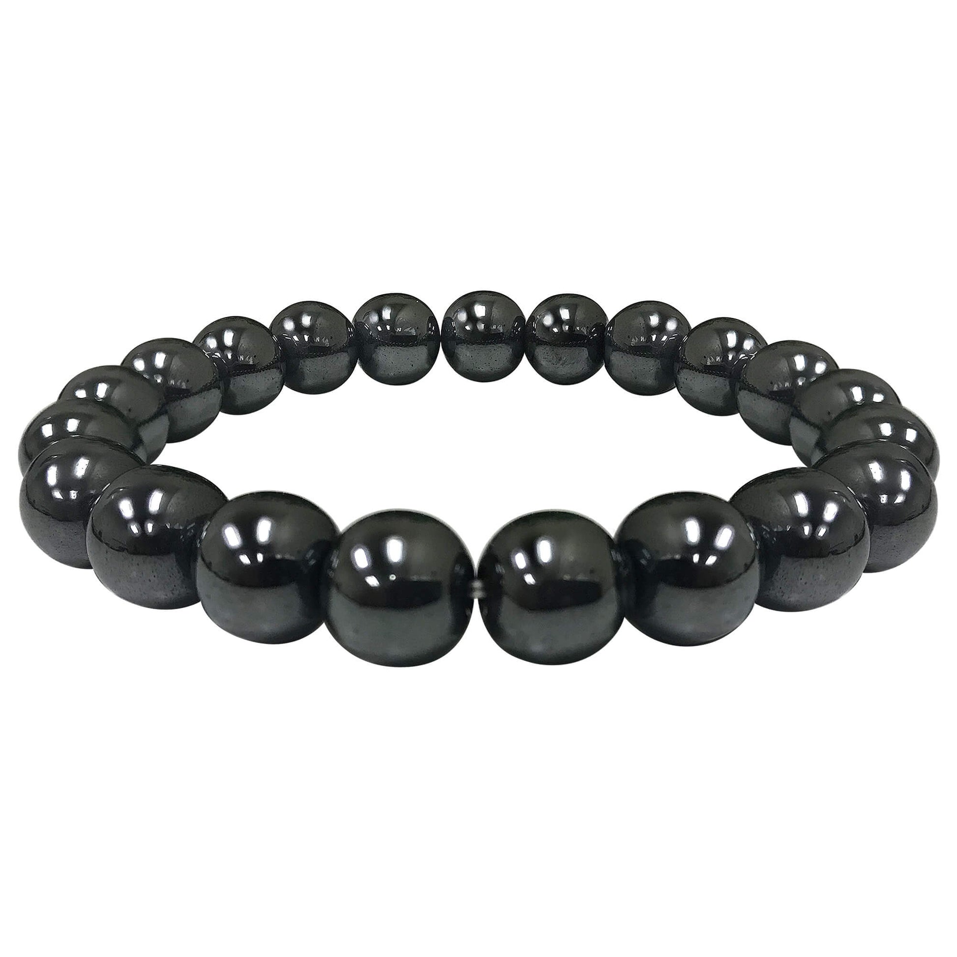 Simulated Bead Unisex Handmade Stretch Bracelet - Gem Avenue