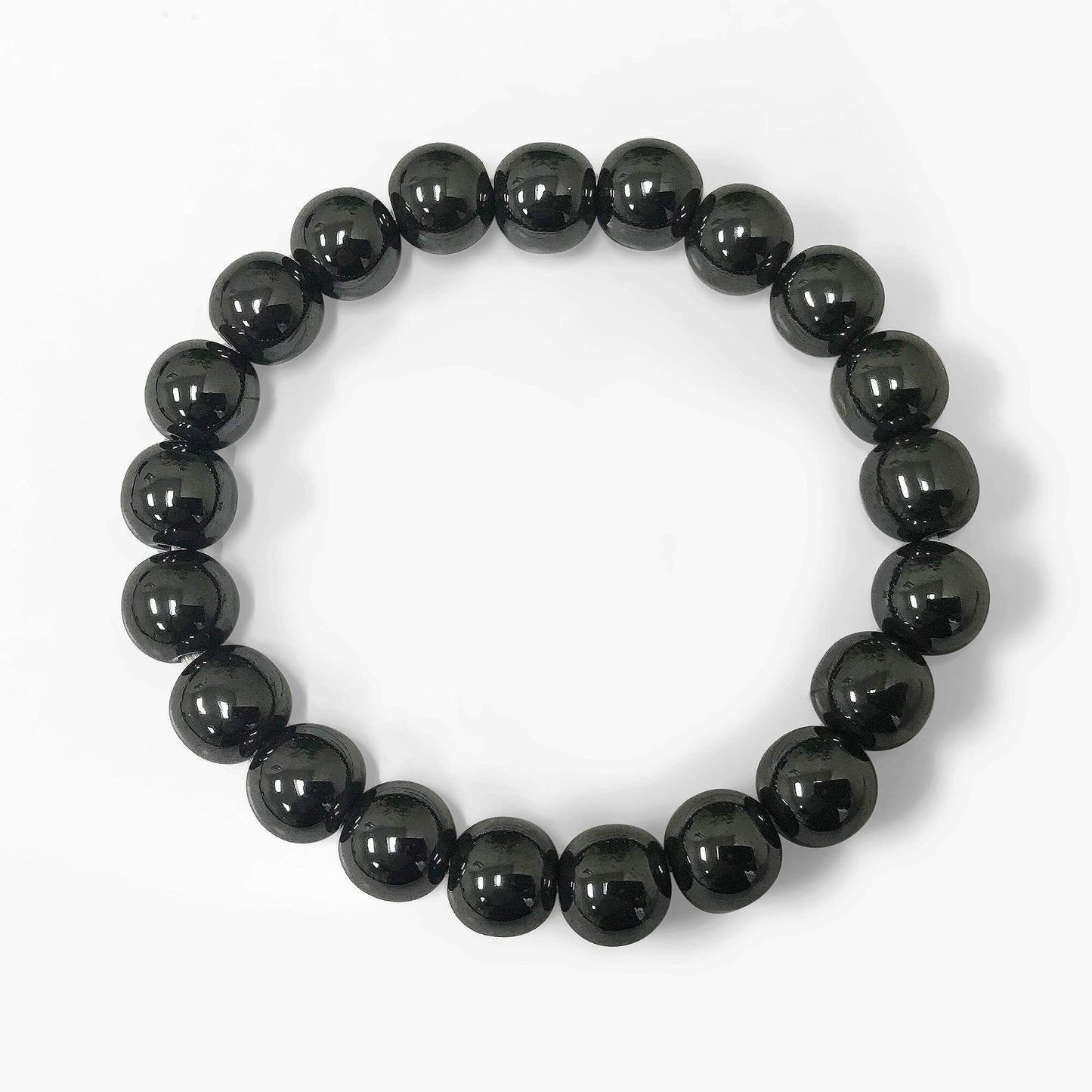 Simulated Bead Unisex Handmade Stretch Bracelet - Gem Avenue