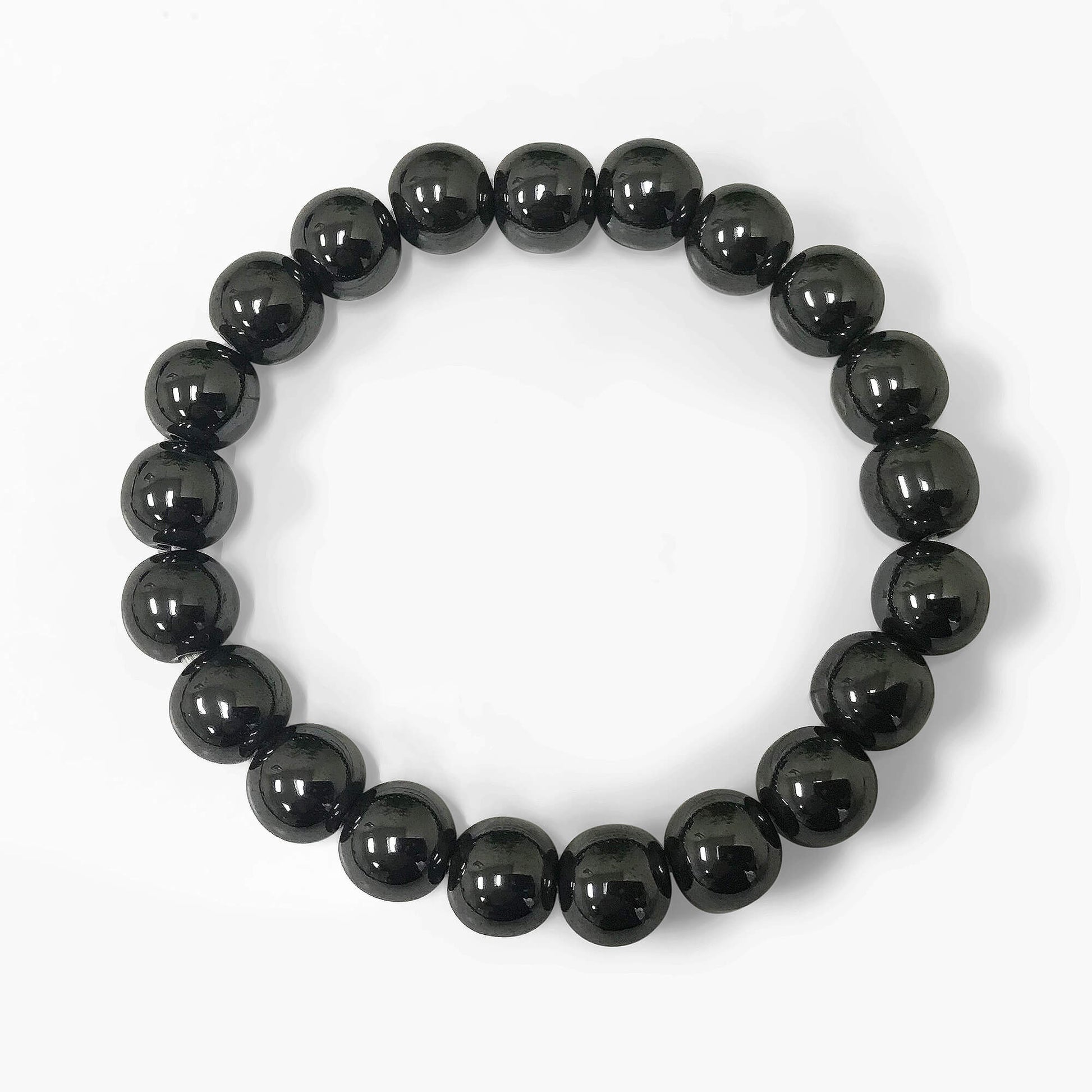 Simulated Bead Unisex Handmade Stretch Bracelet - Gem Avenue