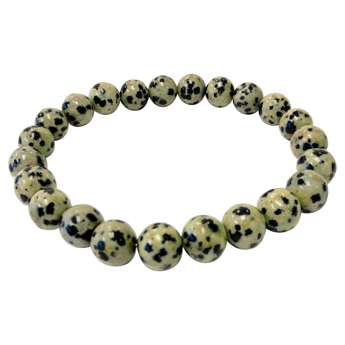 Jasper Gemstone Bead Stretch Unisex Bracelet - Gem Avenue