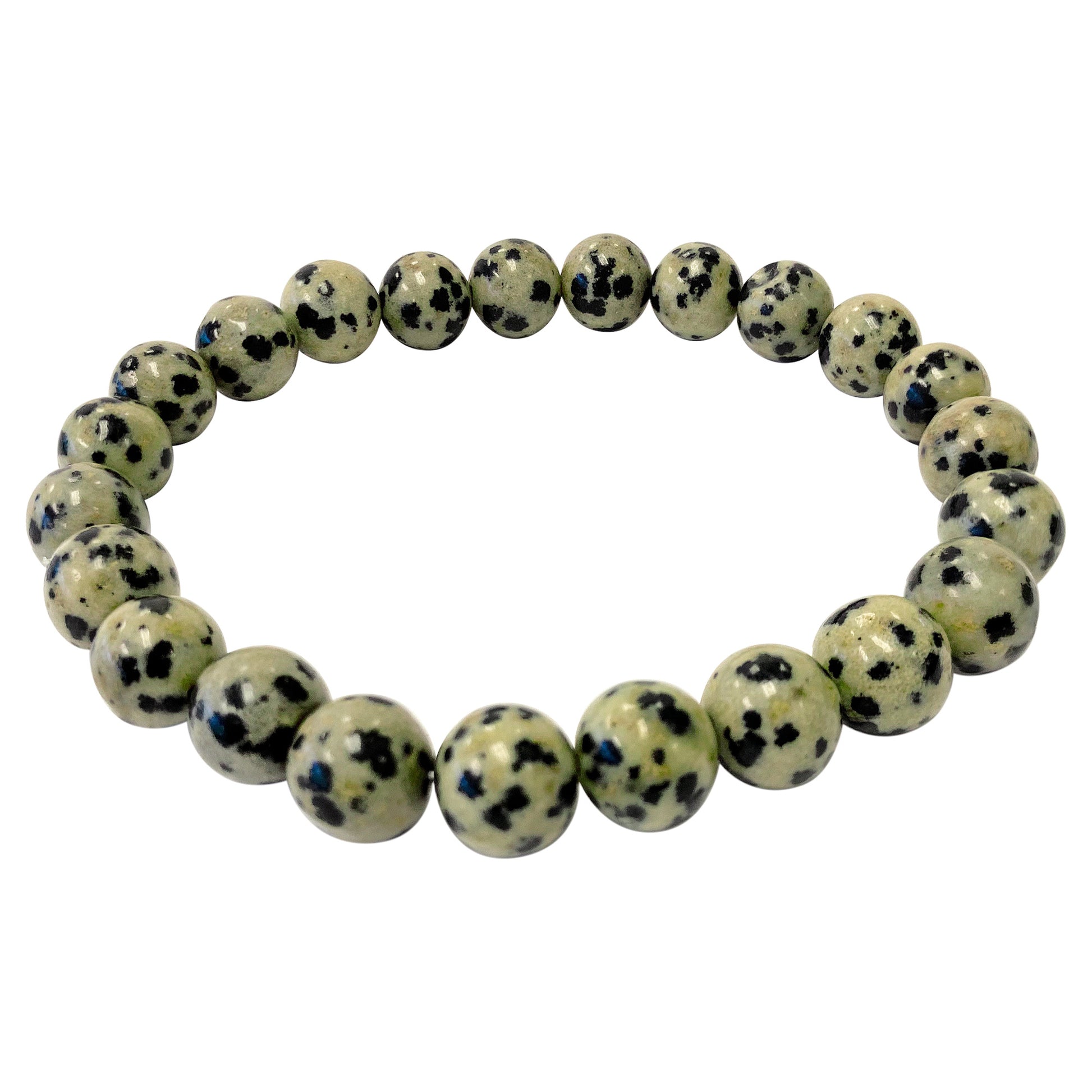 Jasper Gemstone Bead Stretch Unisex Bracelet - Gem Avenue