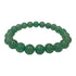 Green Aventurine 8mm Round Beads Unisex Handmade Stretch Bracelet