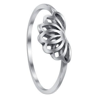 Flower Ring Sterling Silver