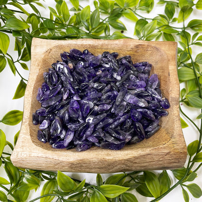 Amethyst Tumbled Chips - Gem Avenue