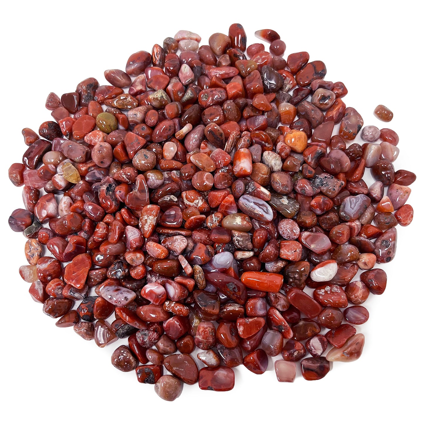 Carnelian Tumbled Chips - Gem Avenue