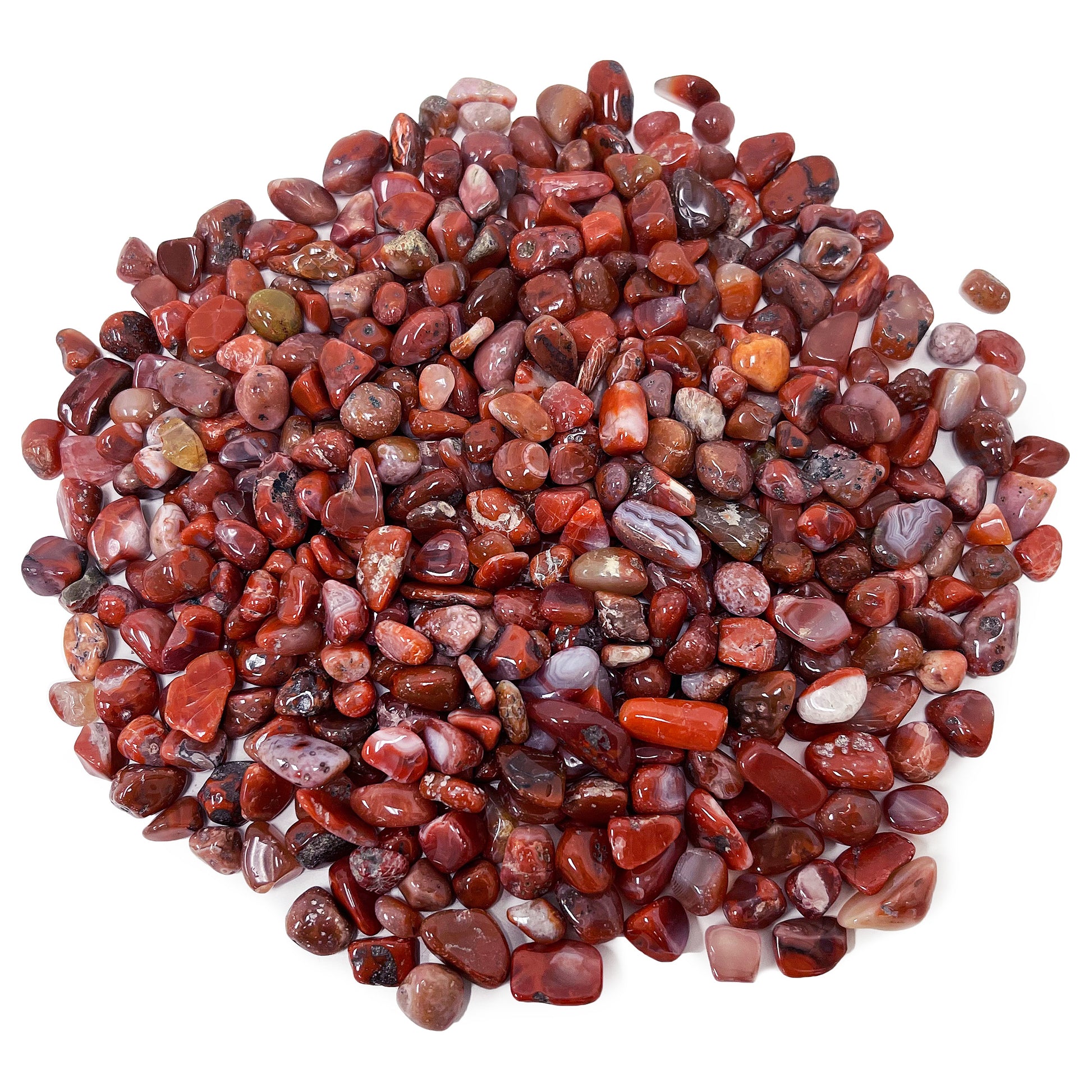 Carnelian Tumbled Chips - Gem Avenue