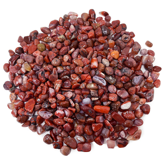 Carnelian Tumbled Chips - Gem Avenue