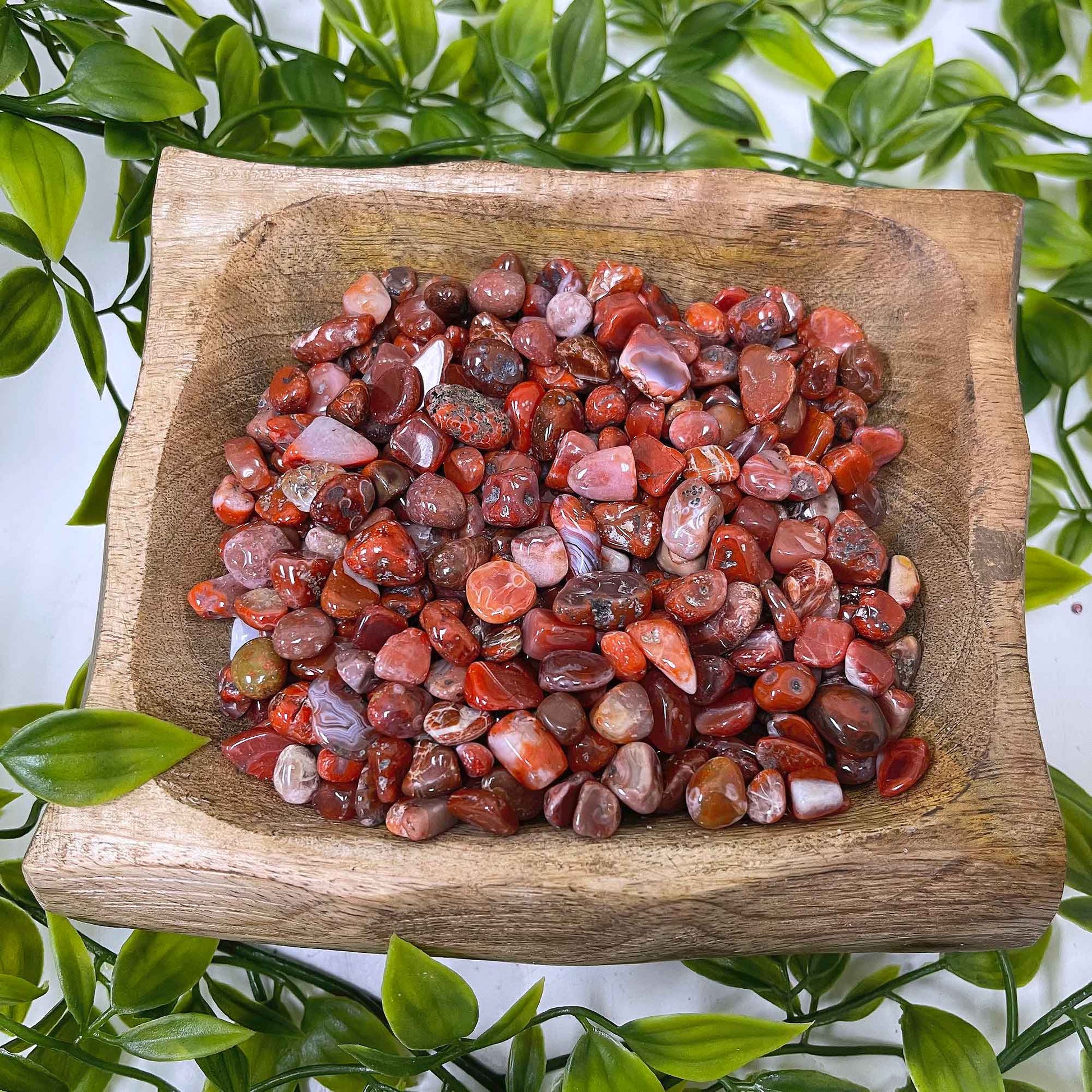 Carnelian Tumbled Chips - Gem Avenue
