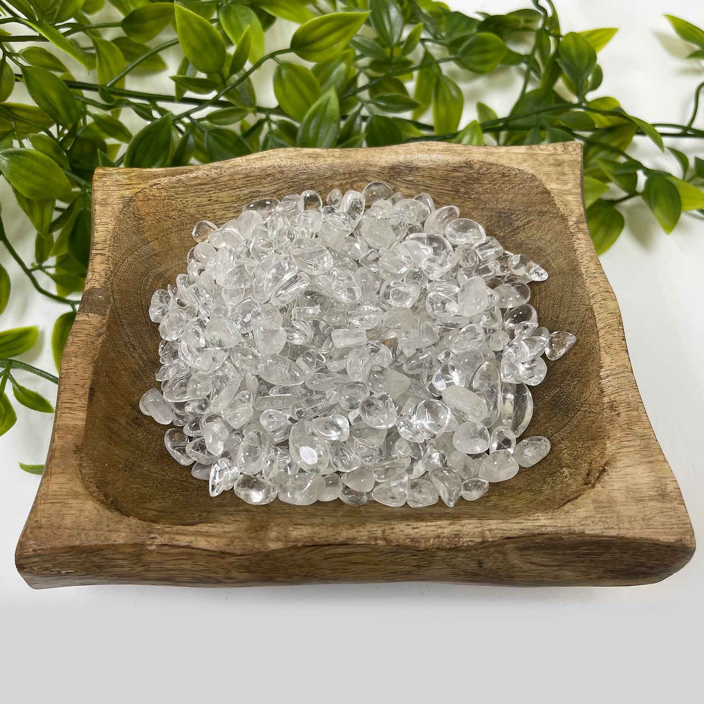 Clear Quartz Tumbled Chips - Gem Avenue