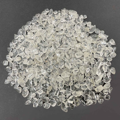 Clear Quartz Tumbled Chips - Gem Avenue