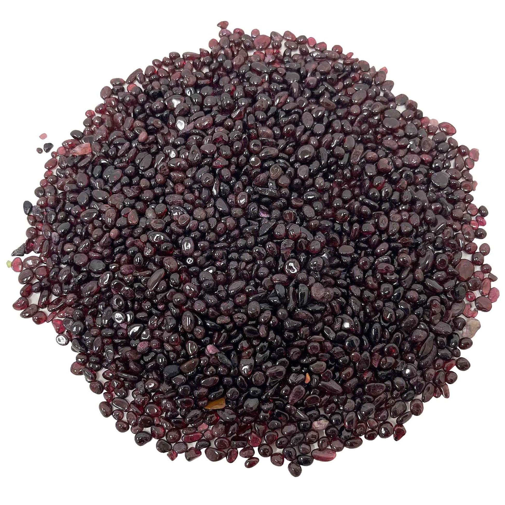 Garnet Tumbled Chips - Gem Avenue