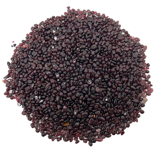 Garnet Tumbled Chips - Gem Avenue