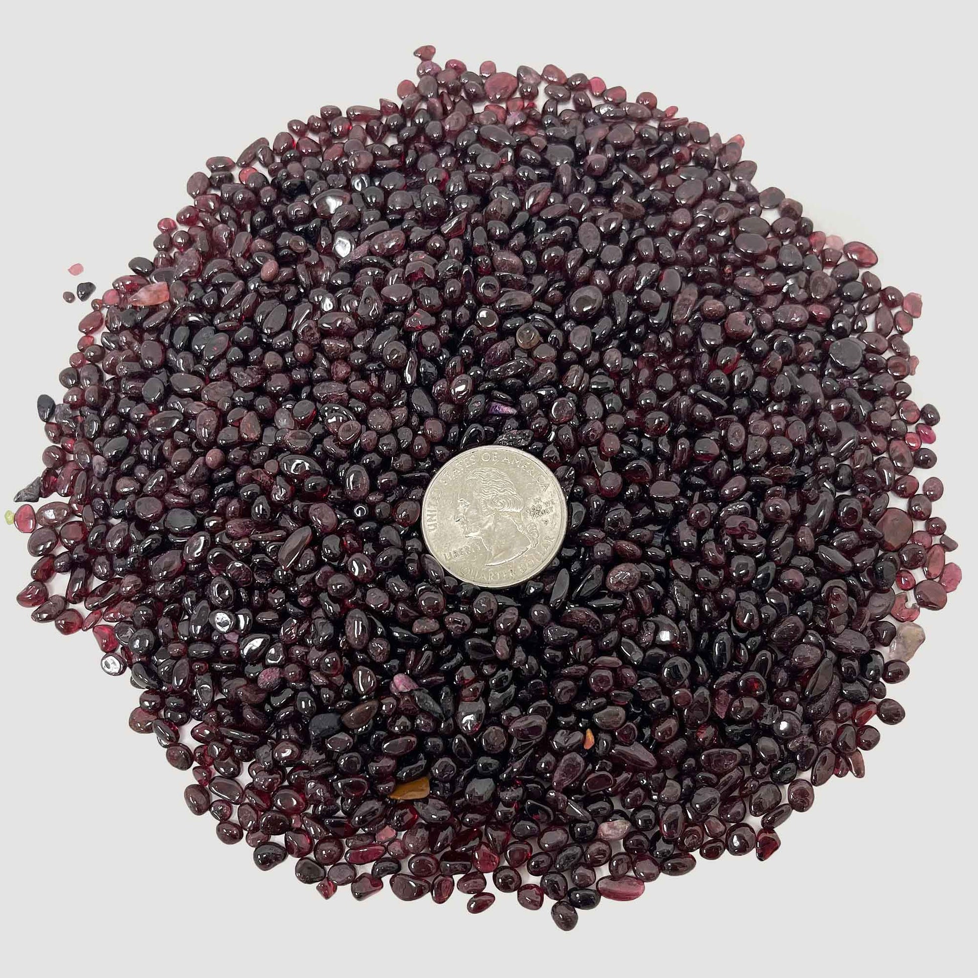 Garnet Tumbled Chips - Gem Avenue