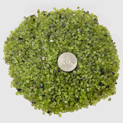 Peridot Tumbled Chips - Gem Avenue