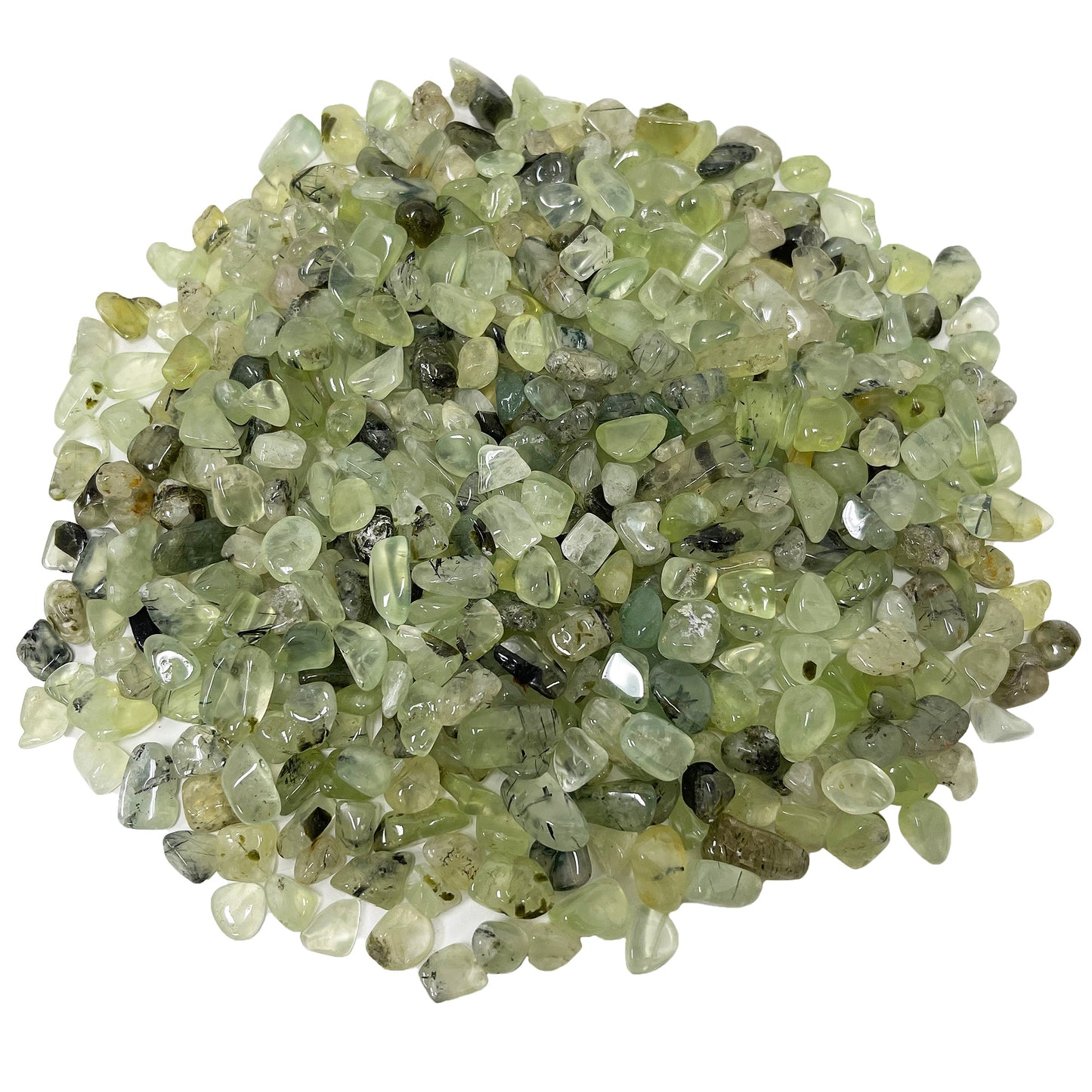Prehnite Tumbled Chips - Gem Avenue