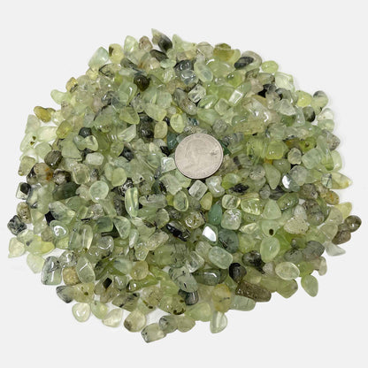 Prehnite Tumbled Chips - Gem Avenue