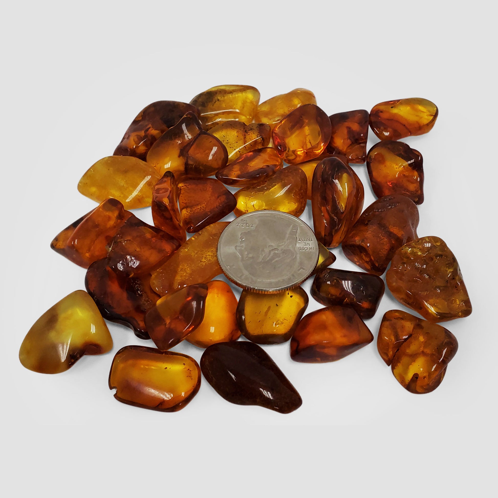 Natural Baltic Amber Crystal Gemstones - Gem Avenue