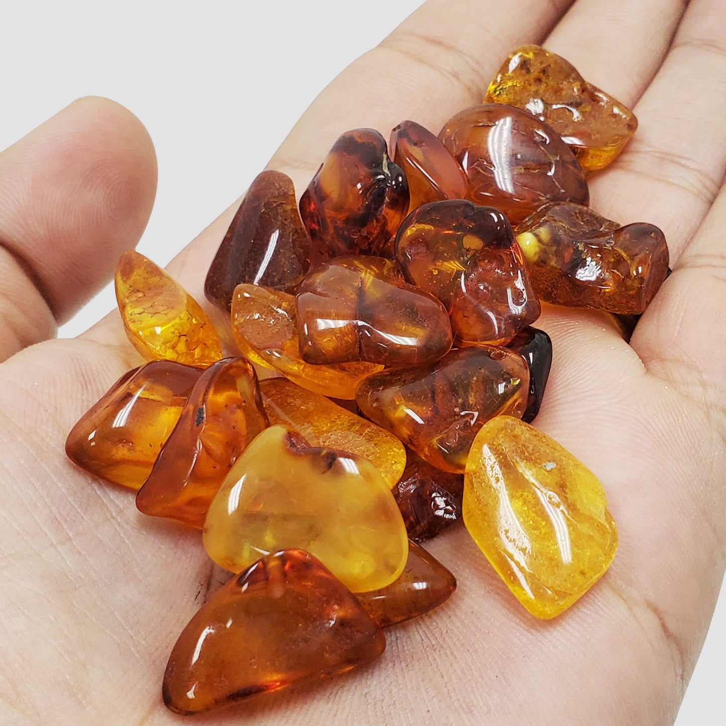 Natural Baltic Amber Crystal Gemstones - Gem Avenue