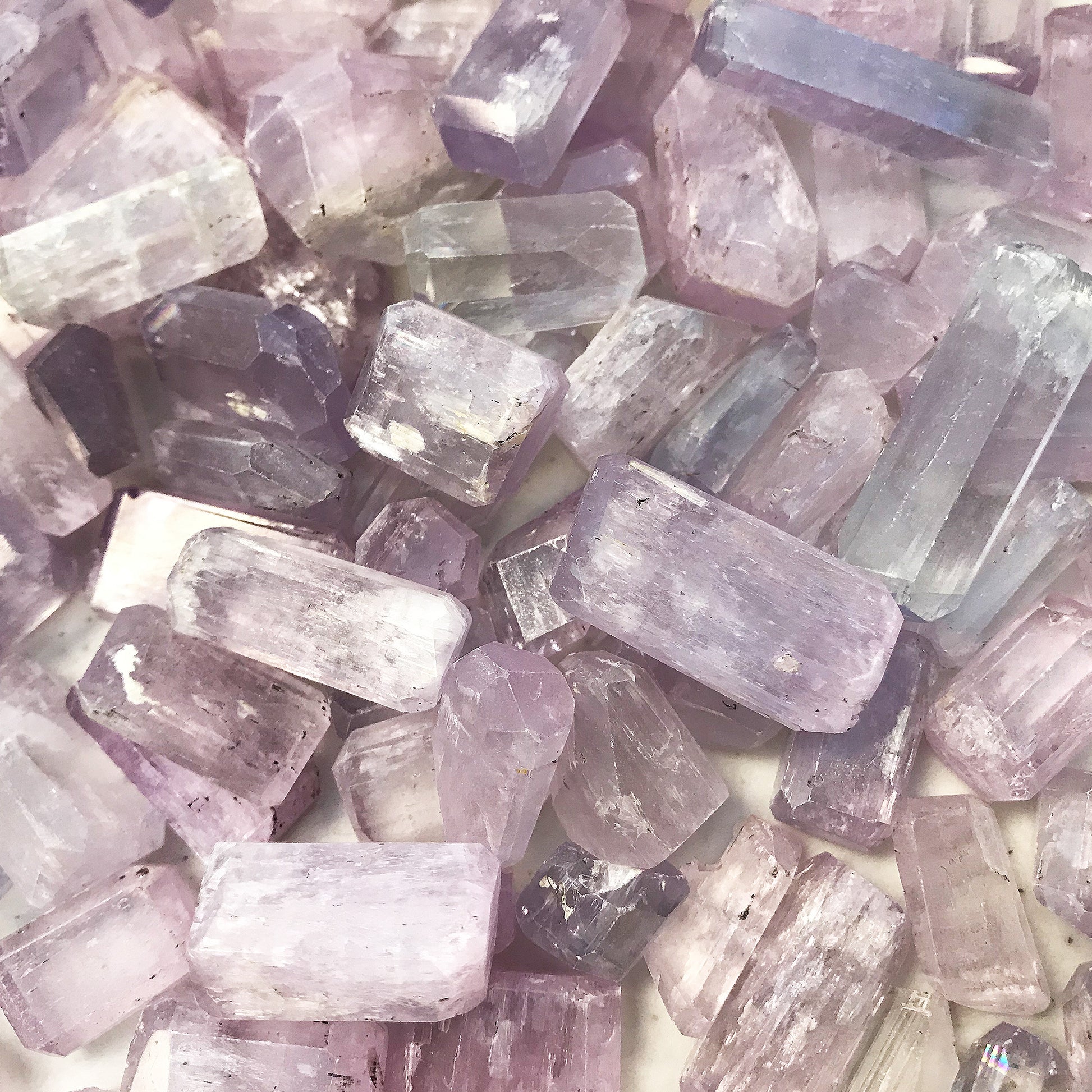Natural Kunzite Crystal Cut Gemstone - Gem Avenue