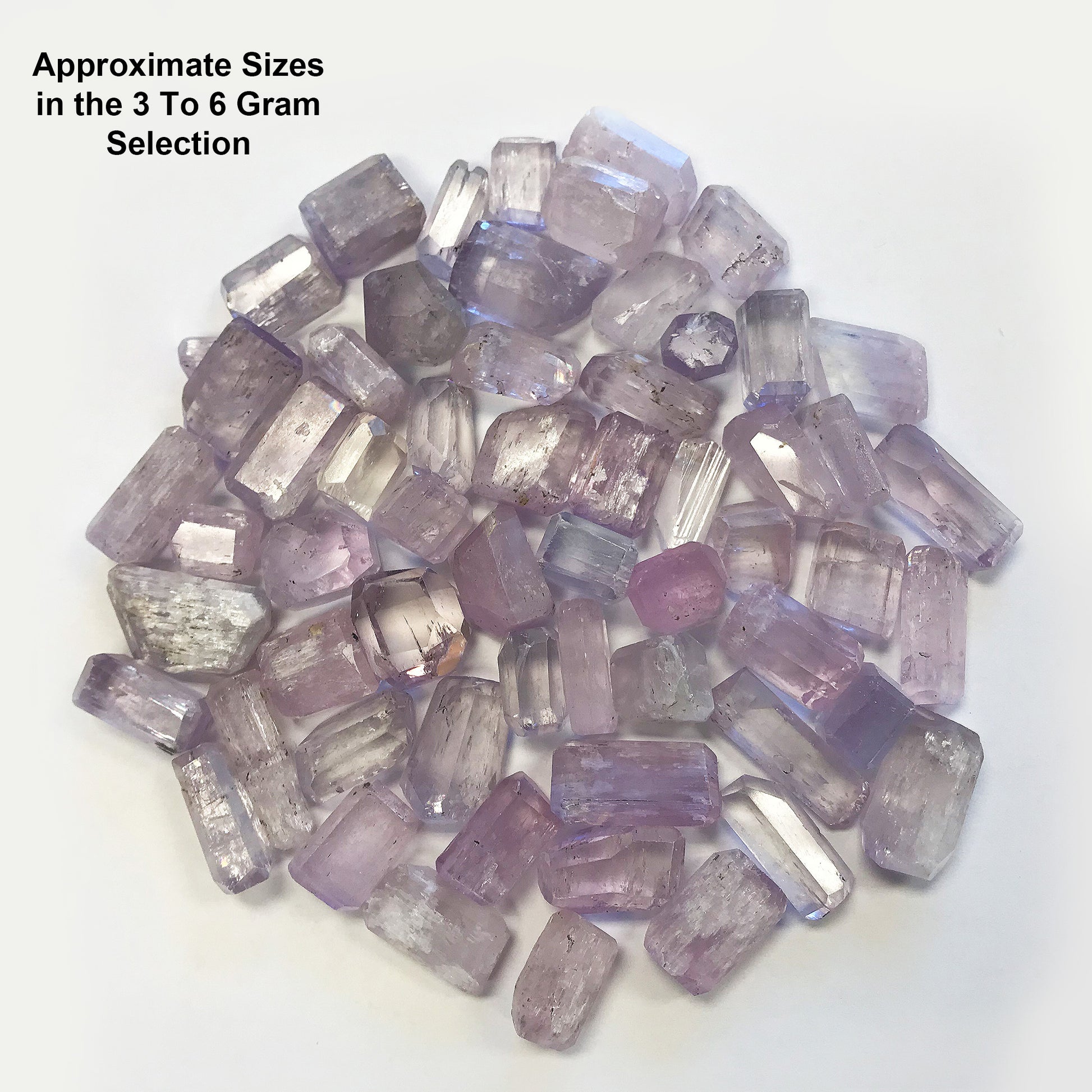 Natural Kunzite Crystal Cut Gemstone - Gem Avenue