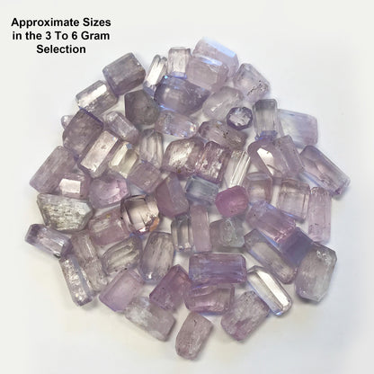 Natural Kunzite Crystal Cut Gemstone - Gem Avenue