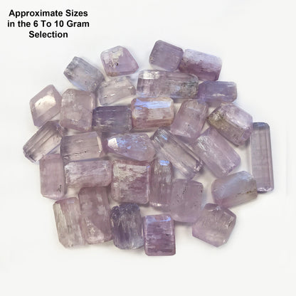 Natural Kunzite Crystal Cut Gemstone - Gem Avenue