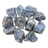 Natural Blue Calcite Crystals – Raw Rough Gemstone Rocks for Collectors, Crafts, Tumbling, or Display – Unpolished Blue Calcite Mineral Stones - RGH008